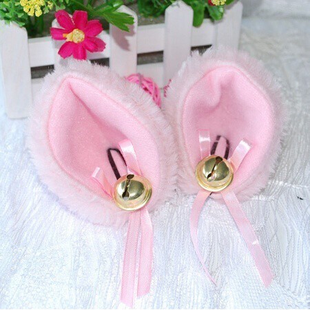 Fashion Orecchiette Party&#39;s Long Fur Ears Anime Neko Costume Hair Clip Cosplay