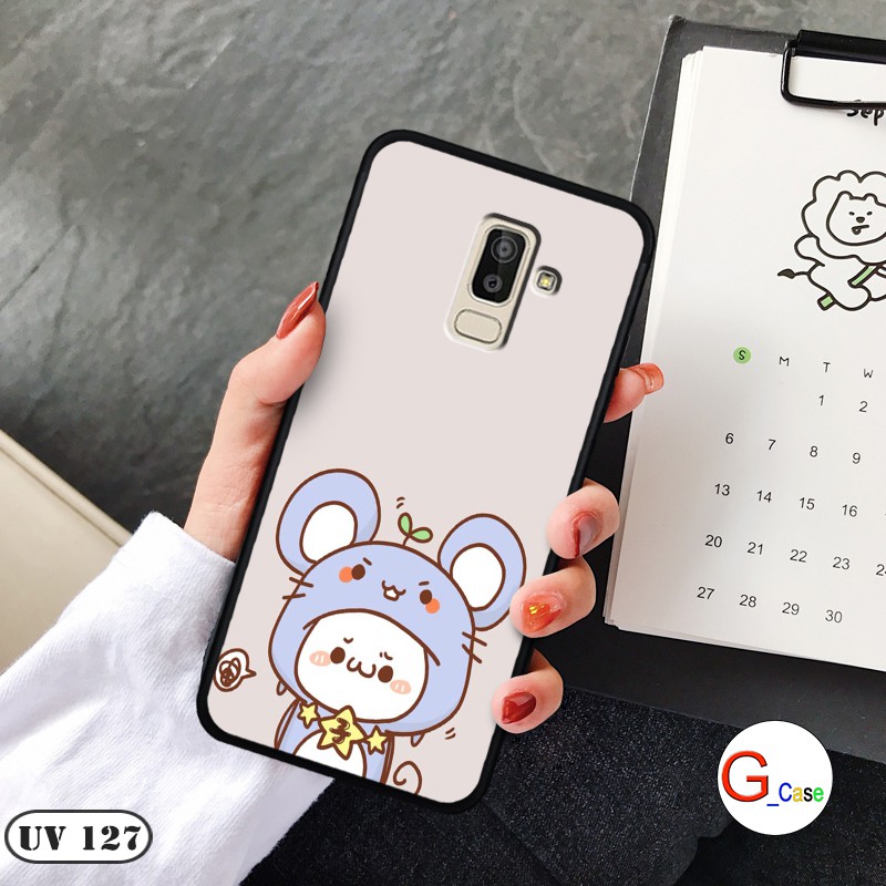 Ốp lưng Samsung Galaxy J8 - Lưng nhám chống trầy