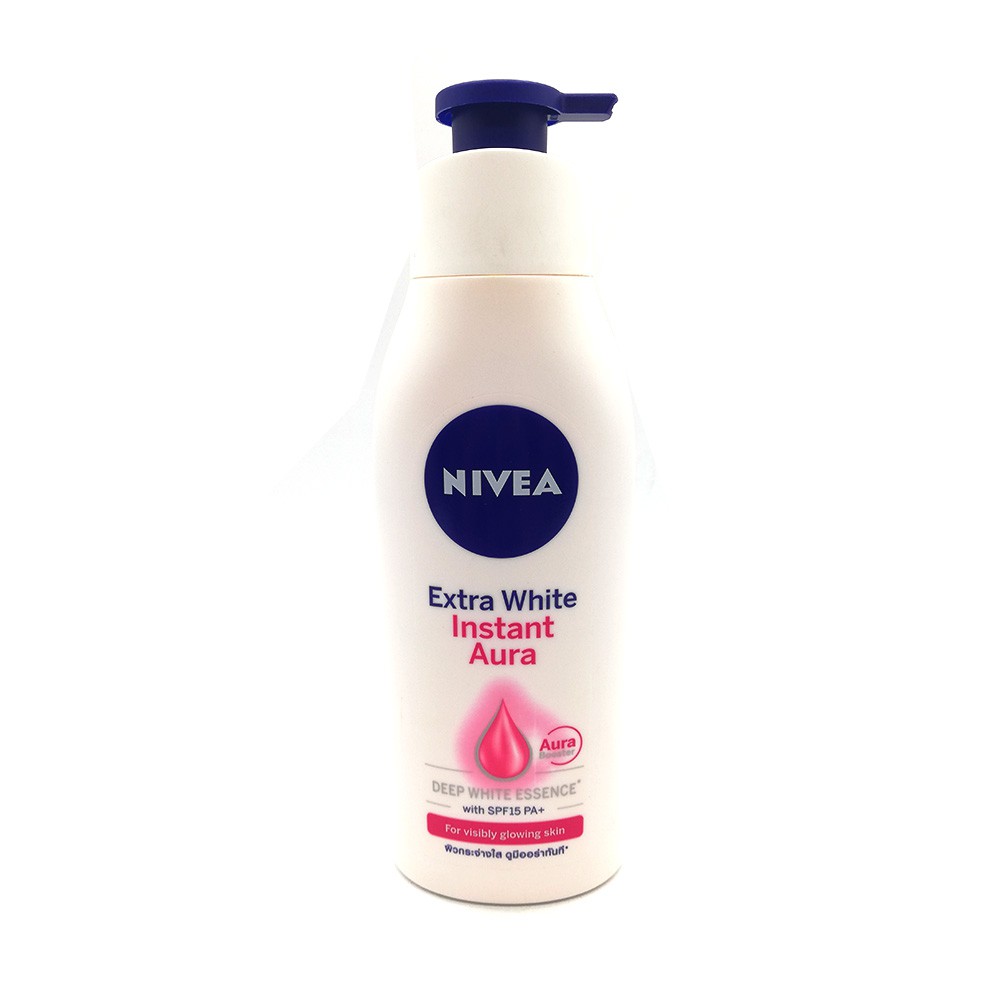 Dưỡng Thể Nivea Extra White 350ml - Instant Aura Thái Lan SPF 15 PA+