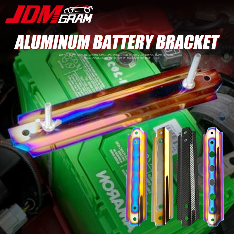 Giá Đỡ Pin Bằng Hợp Kim Nhôm Thông Dụng Cho Xe Hơi Ắc quy ô tô Buộc xuống bằng hợp kim nhôm Bảo vệ an ninh Bộ phận thay thế Trang trí Phụ kiện nội thất ô tô