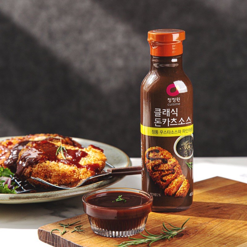 Sốt chấm thịt heo chiên rán Tonkastsu Sauce ChungJung One