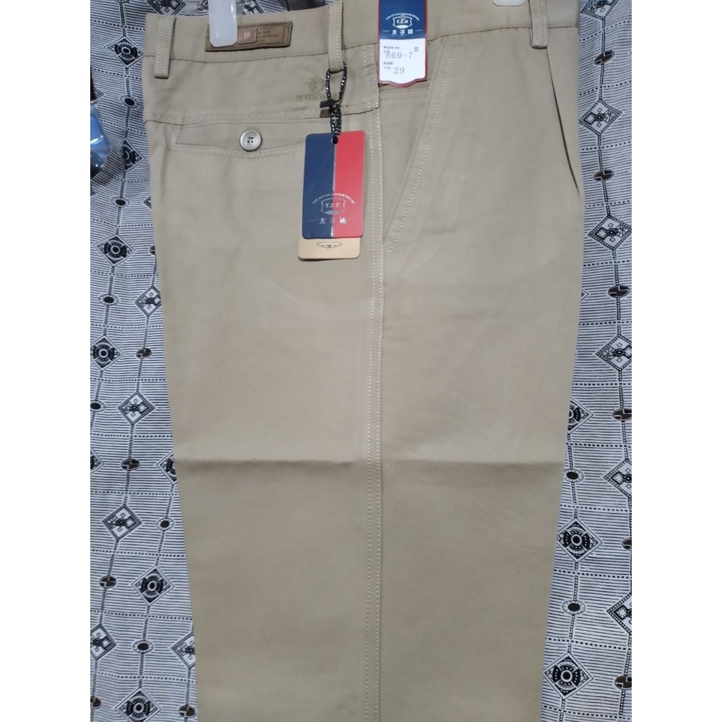 Quần Thô Suông Nam Trung Tuổi Cao Cấp