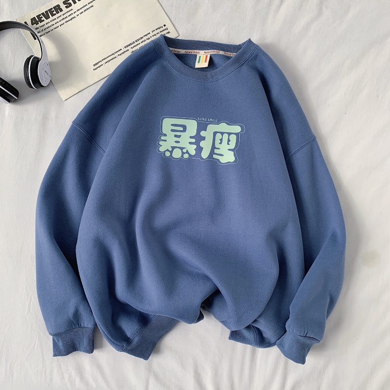 Áo thun IFNICEFUTURE dáng rộng cổ tròn in họa tiết cá tính cho nam