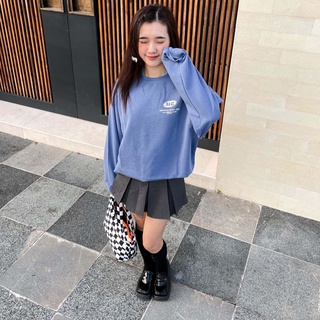 Áo sweater form dài rộng SLC
