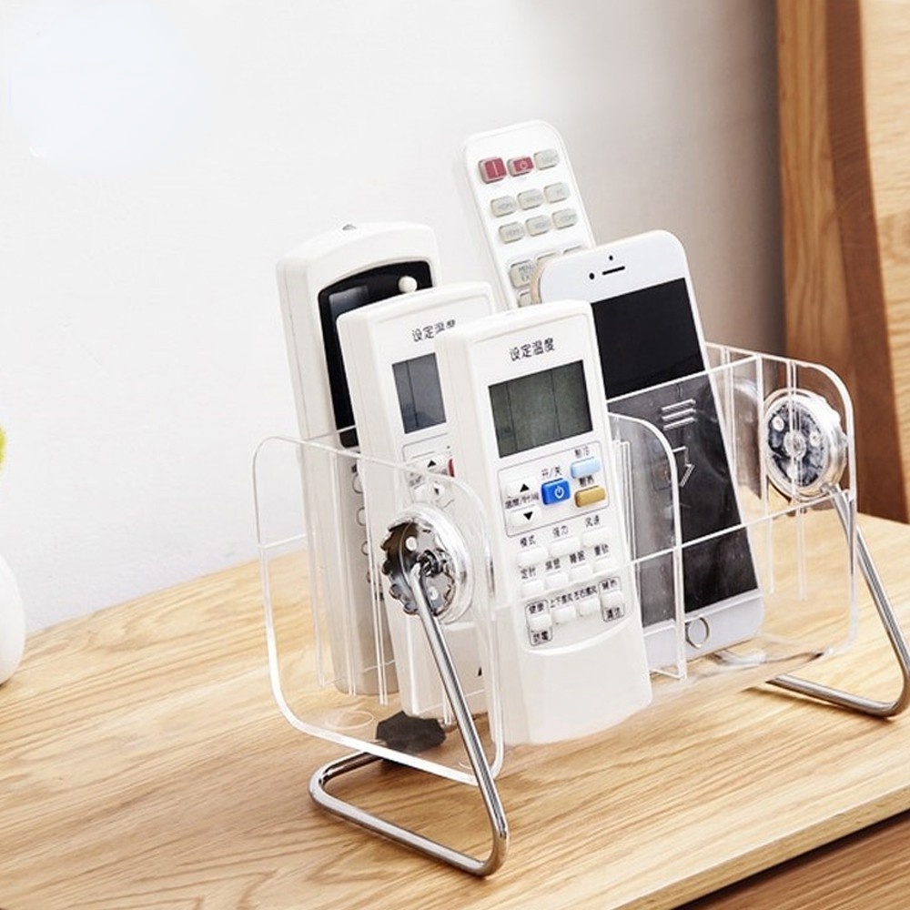 Kệ Nhựa Acrylic Trong Suốt Đựng Điều Khiển Từ Xa AS552 hộp bảo quản mỹ phẩm người tổ chức trang sức