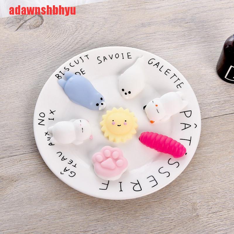 [adawnshbhyu] Đồ Chơi Nắn Bóp Đàn Hồi Giảm stress Hình Động Vật Dễ Thương Thay Đổi Màu Sắc 96