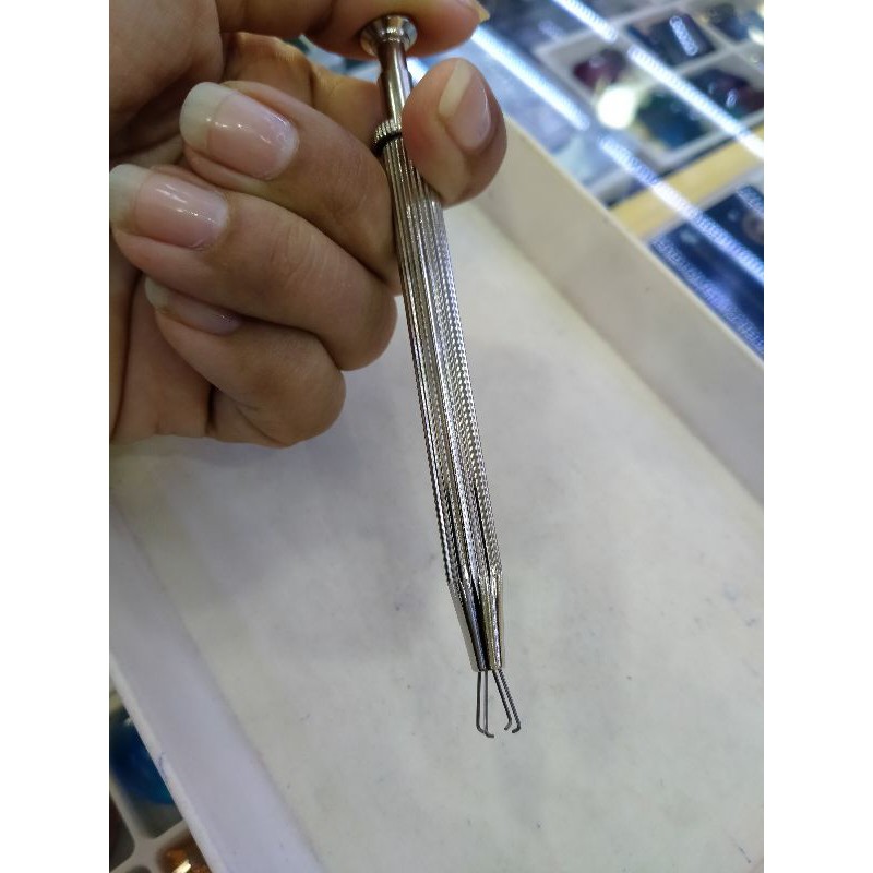 Bút gấp hột đá cao cấp 4 chấu