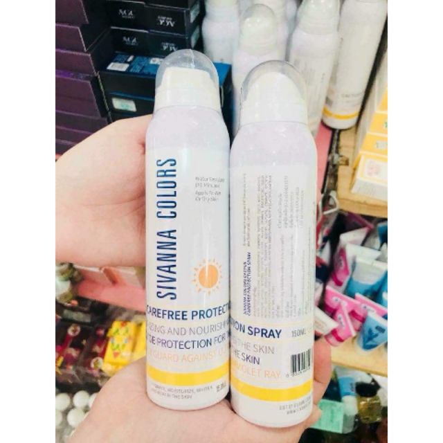 Xịt chống nắng Sivanna Colors