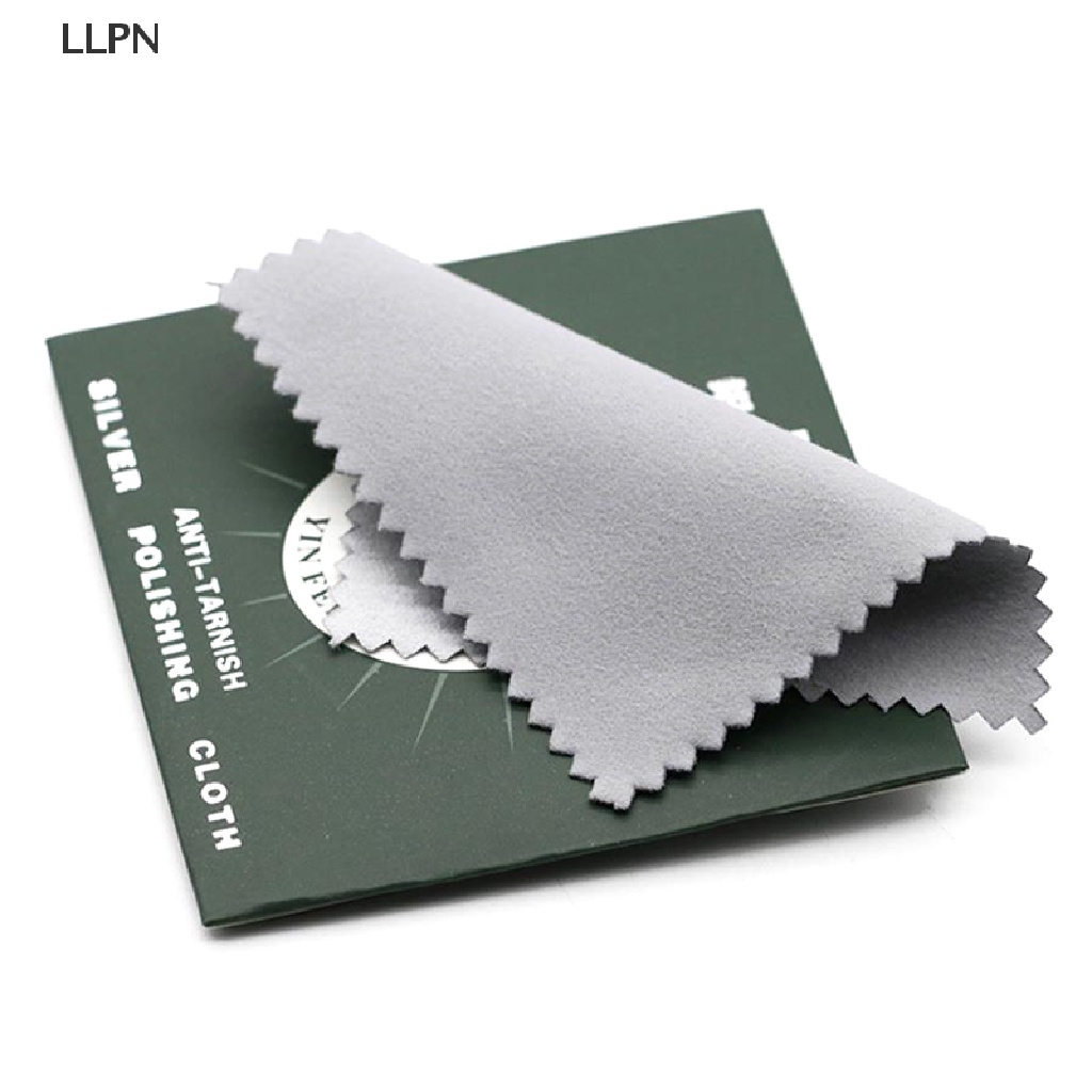 [LLPN] Set 10 Khăn Lau Đánh Bóng Trang Sức Màu Bạc Chống Xỉn Màu