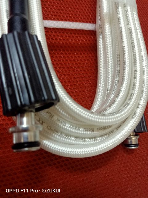 Ống dây xịt rửa xe cao áp 2 đầu to ren 22 - 8M , 15M ,30M