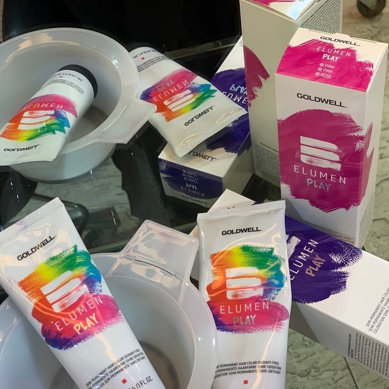 Màu nhuộm phủ bóng ELUMEN PLAY SEMI-PERMANENT HAIR COLOR - VIVID 120ml