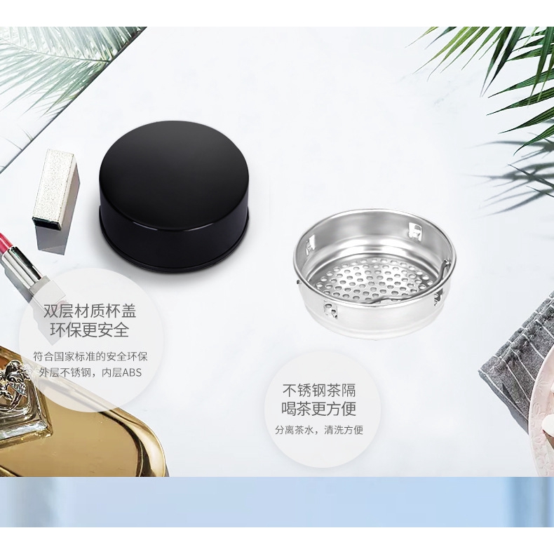 Bình Nước Giữ Nhiệt Mini Bằng Thép Không Gỉ Dung Tích 200ML