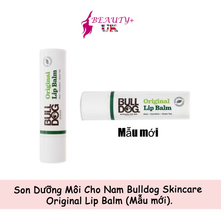 Son Dưỡng Môi Cho Nam Bulldog Skincare Original Lip Balm (Mẫu mới)