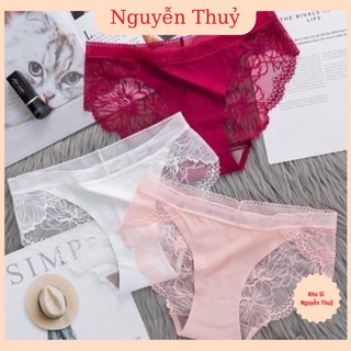 Quần lót đúc pha ren hoa mã 8423 hàng đẹp có sỉ
