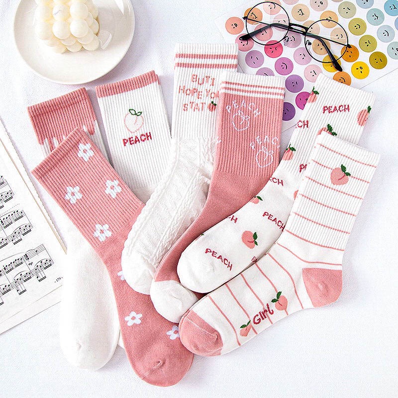 Tất vớ cổ cao phong cách Hàn Quốc cực xinh, gồm nhiều mẫu để phối đồ - Sope Shop