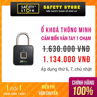 Ổ khóa thông minh cảm biến vân tay 1 chạm ZKTeco Smart Fingerprint Padlock