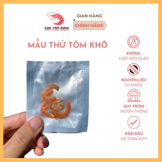 Tôm khô cà mau ngon - - con tôm rừng