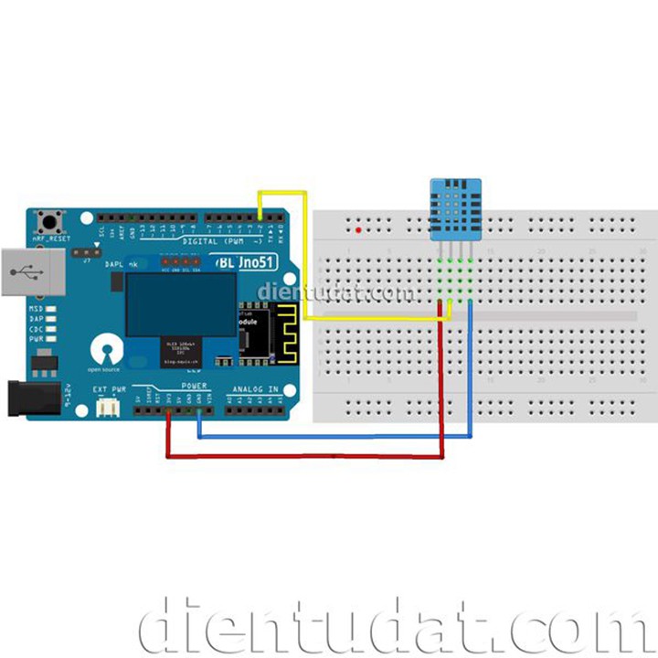 Mạch Cảm Biến Nhiệt Độ Độ Ẩm Arduino DHT11