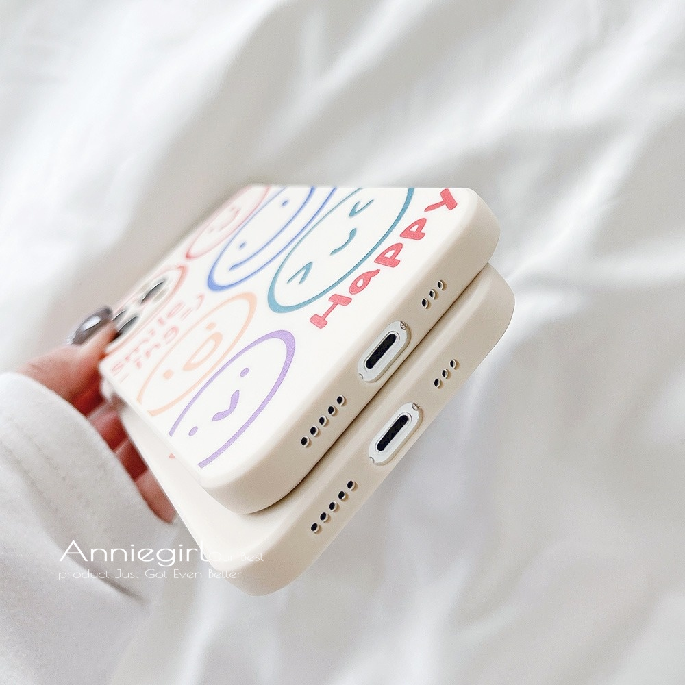 ốp điện thoại Tpu Mềm Siêu Mỏng In Hình Mặt Cười Cho Iphone 11 Pro Max Xs Max Xr 8 7 Plus | BigBuy360 - bigbuy360.vn