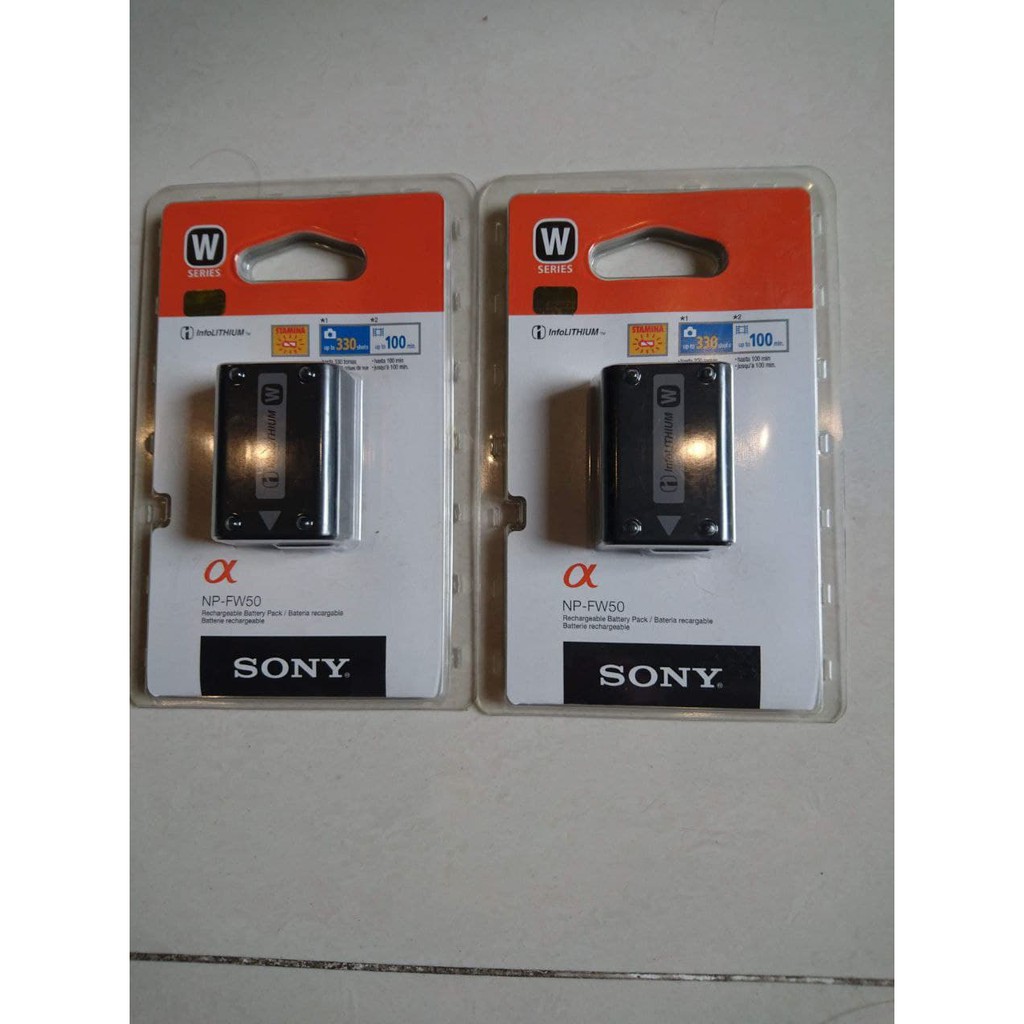 Pin zin Sony NP-FW50 cho Sony NEX 5T, 5R, 6, A7, A7R, A7s, A5000, A6000, A6300 (Nguyên seal chính hãng Sony Việt Nam)