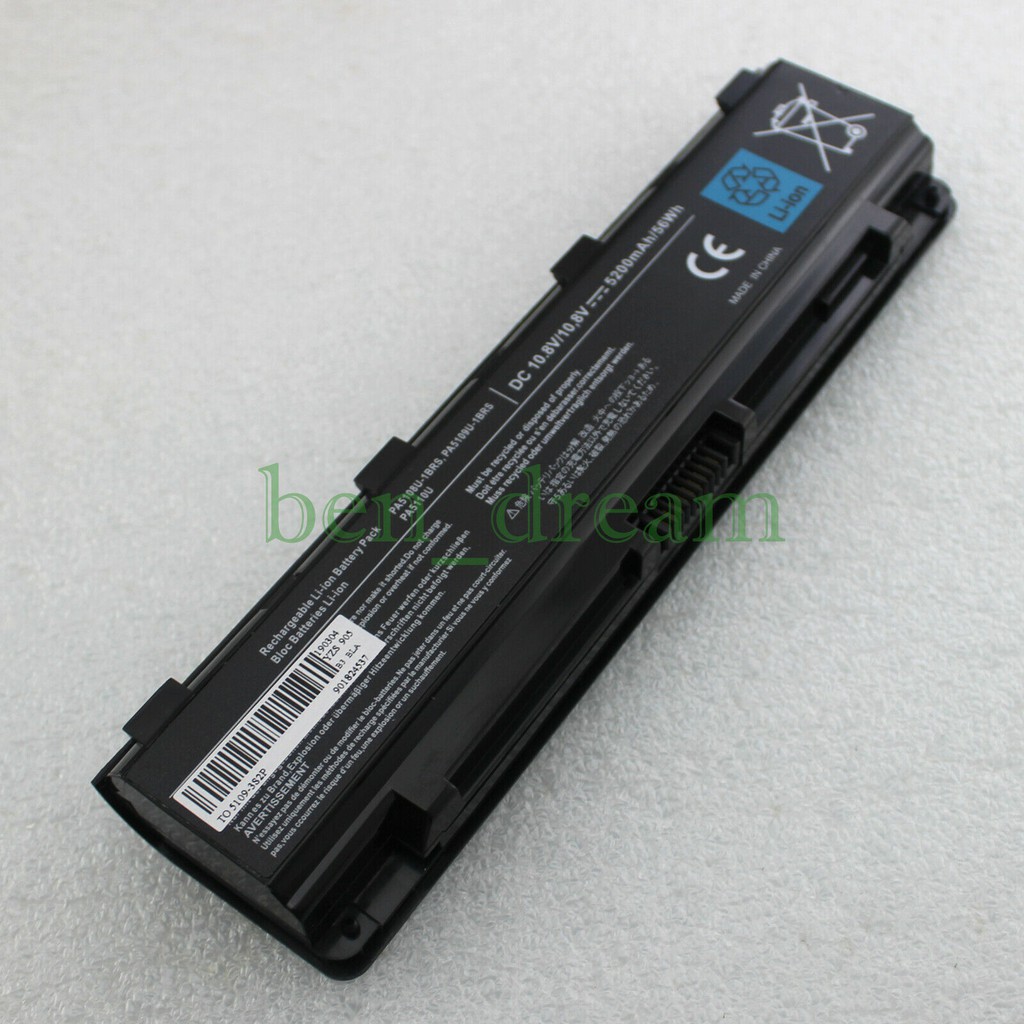 Pin Laptop Toshiba Satellite C40-A C50-A C50D-A PABAS260 PA5110U-1BRS,C40 C45 C50,PA5026,PA5024,M840