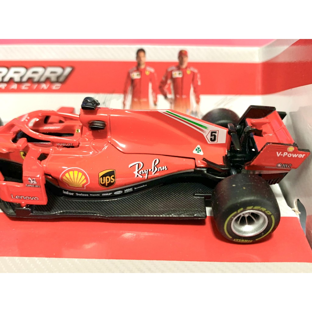 Mô hình xe đua F1 Scuderia Ferrari tỉ lệ 1:43