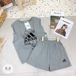 Bộ cotton đũi mát sát nách