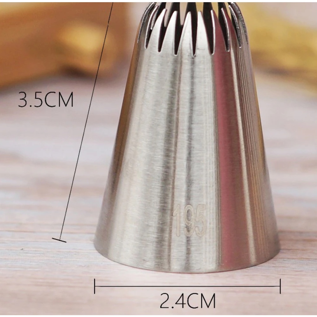 1 cái đui 195 bắt kem, đui bắt bánh quy