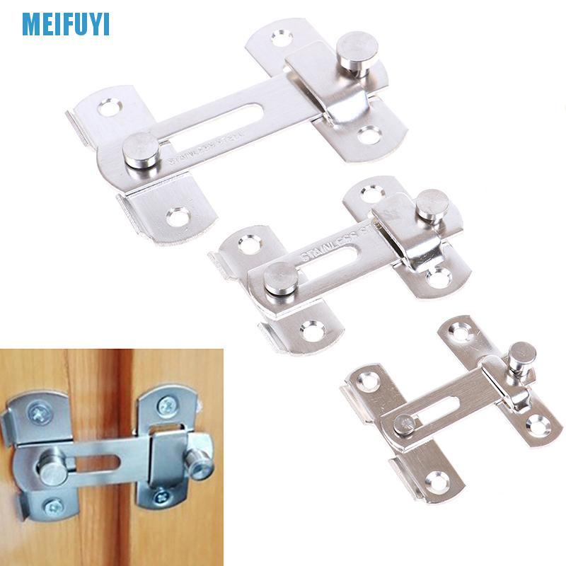 Chốt khóa cửa an toàn chất liệu thép không gỉ dạng trượt chất lượng cao