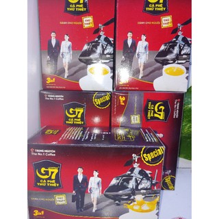 Cà phê hòa tan Trung Nguyên Cafe G7 1 gói 16g