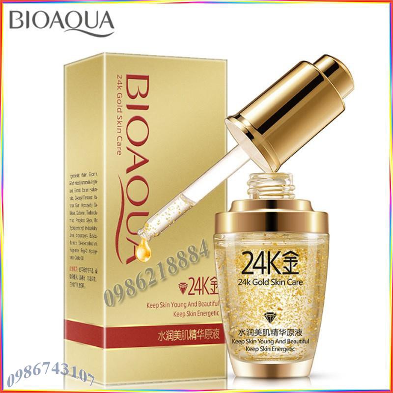 Serum dưỡng trắng da 24k 30ml Bioaqua ASB43 | BigBuy360 - bigbuy360.vn