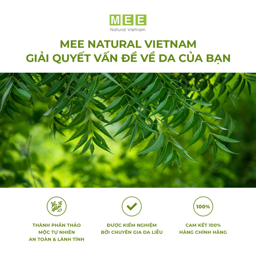 Xịt viêm nang lông - Mee Natural - Thảo mộc thiên nhiên  làm dịu kích ứng, mẩn đỏ Herbal Folliculitis 50ml