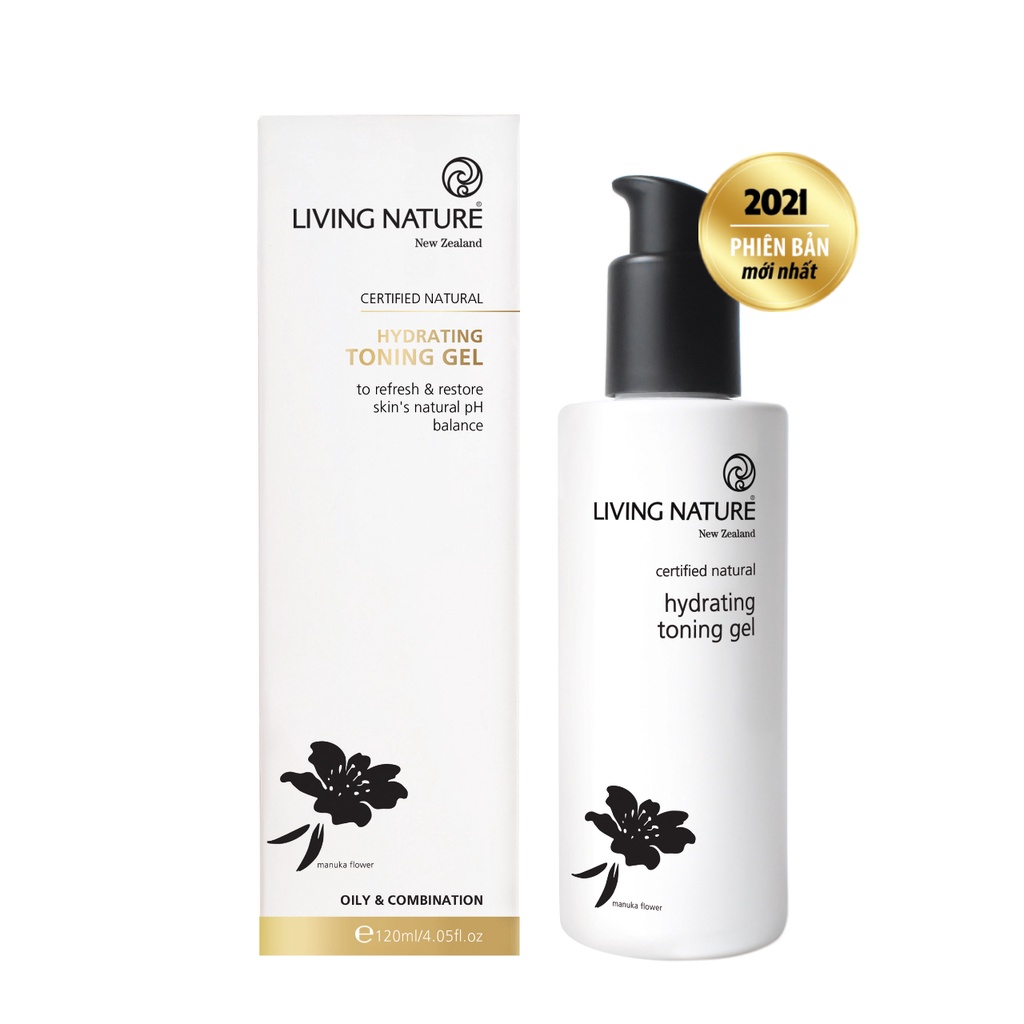 Gel dưỡng ẩm Living Nature Hydrating Toning Gel 120ml
