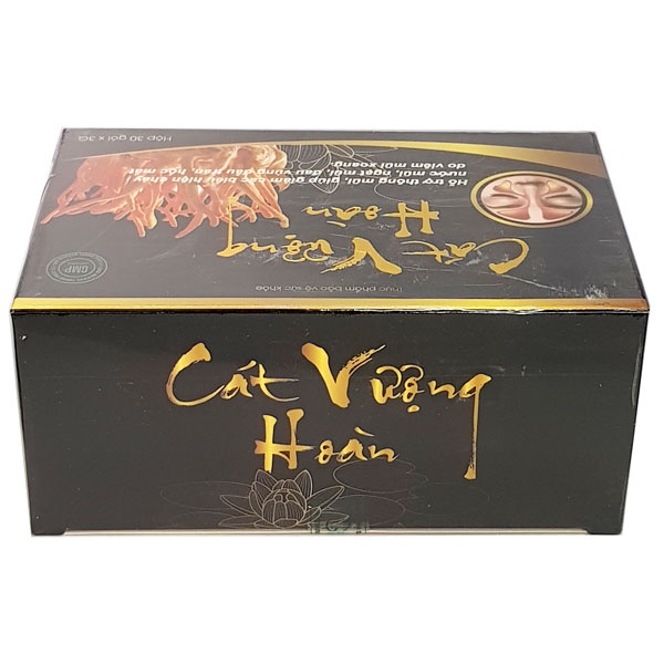 Cát Vượng Hoàn- Hỗ trợ giảm các triệu chứng do xoang, giúp hỗ trợ thông mũi, hỗ trợ giảm các biểu hiện chảy nước mũi