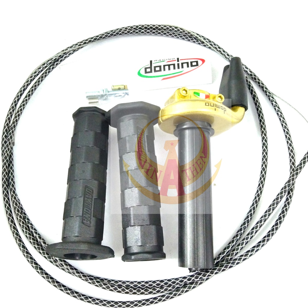 CÙM TĂNG TỐC DOMINO 2 DÂY TRÊN + DÂY GA THÁI, DÂY GA TRÊN THÍCH HỢP SỬ DỤNG CHO XE GHI ĐÔNG TRẦN