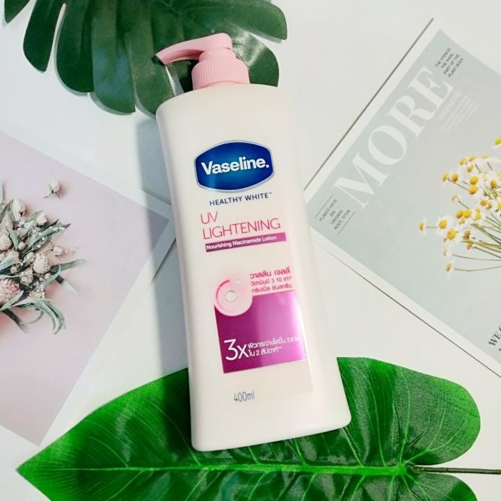 Sữa dưỡng thể Vaseline Healthy White UV Lightening Nourishing Niacinamide Lotion 3X