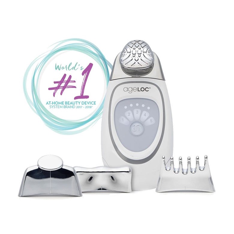 MÁY MASSAGE MẶT GALVANIC FACE SPA NUSKIN PHIÊN BẢN MỚI(1 Bộ gồm máy, gel, mặt nạ và dưỡng ẩm)