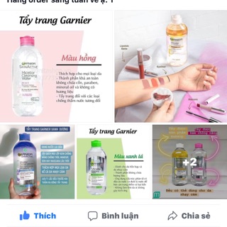 Tẩy trang ganier 175