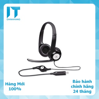 Tai nghe Chụp Tai Logitech H390 - Tai Nghe Cổng USB - HÀNG CHÍNH HÃNG