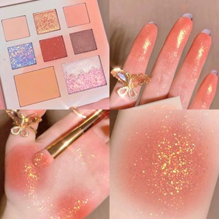 Bảng mắt 8 màu DIKALU trà sữa Milk Tea Palette