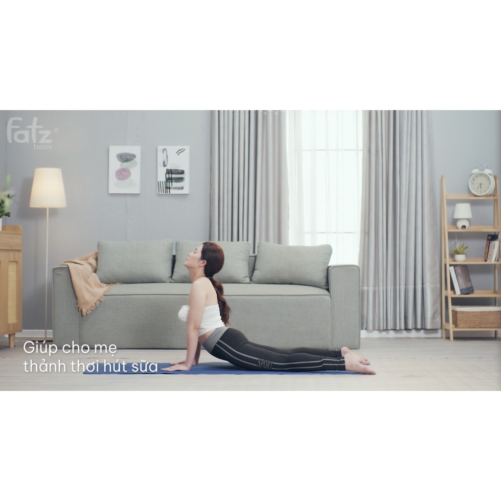 Máy hút sữa không dây rảnh tay Fatz Baby Freemax 2 FB1202CW 9 cấp độ lực hút có mát xa kích sữa