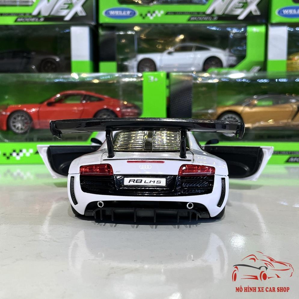 Mô hình xe bằng sắt AUDI R8 LMS tỉ lệ 1:24 hãng Rastar