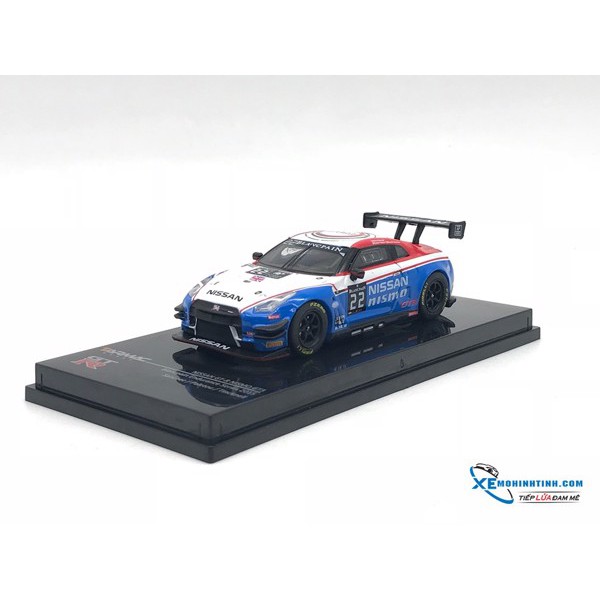 Xe Mô Hình Nissan Gt-R Nismo GT3 Blancpain Endurance Series 2015 Tarmac Works 1:64 ( Xanh )