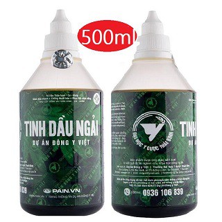 Tinh Dầu Ngải Cứu 500 ML ĐẠI HỌC Y THÁI BÌNH