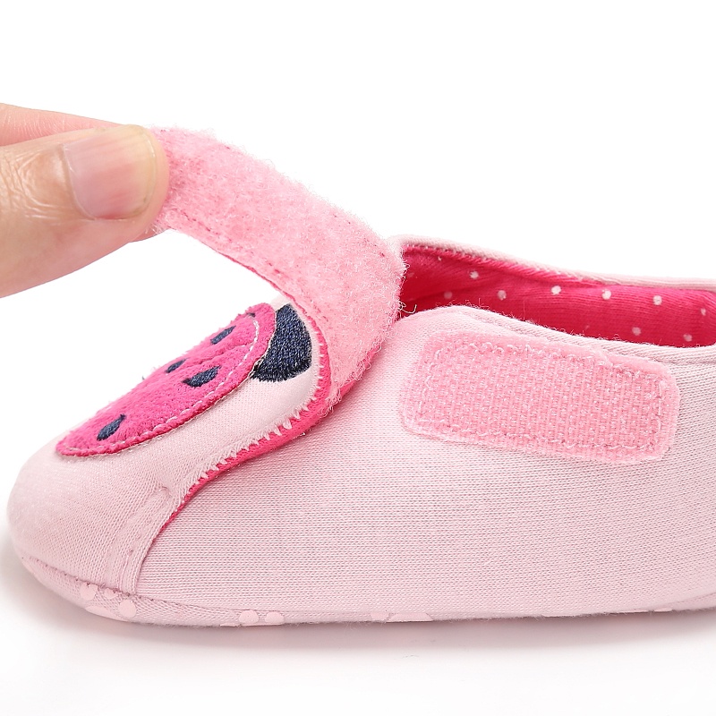 Giày Cotton Mềm Mại Chống Trượt In Họa Tiết Động Vật Hoạt Hình Dễ Thương Thời Trang Cho Bé Trai Gái Sơ Sinh
