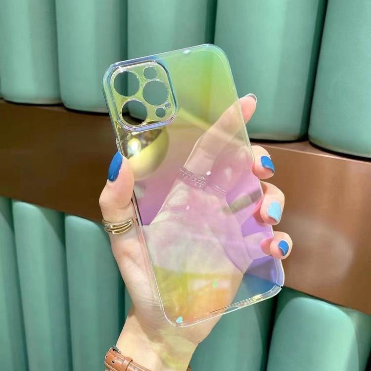 iPhone case is suitable for iPhone 11Pro Max 12 Pro 12 Pro Max 12 mini11 pro 7/8 Plus 7/8 se20 transparent color light mobile phone case