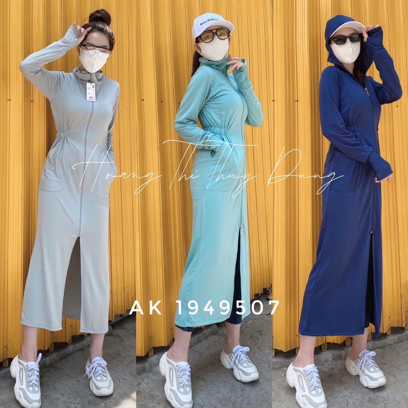 [Mã WASKT410K giảm 10K đơn 50K] Áo choàng nắng thông hơi, chất thun mát lạnh. | BigBuy360 - bigbuy360.vn