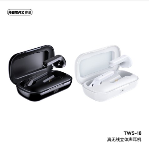 Tai nghe Blutooth TWS Remax TWS-18 Kiểu Dáng Năng Động Thời Thượng - BẢO HÀNH CHÍNH HÃNG | BigBuy360 - bigbuy360.vn