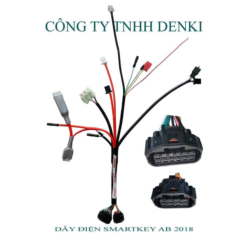 Dây Điện Smartkey Airblade 2018 DENKI