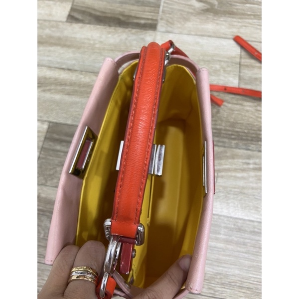 Túi si da thật Fendi